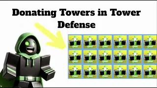 Donating Christmas Towers in Toilet Tower Defense!