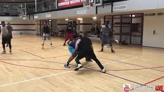 Squito and The Professor hooping at the ymca