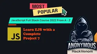 Learn EJS with a Complete Project 7 | JavaScript Operators | @HackVenom1