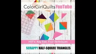 Quilting: How to Sew Half Square Triangles