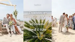 Trouwen op het strand in Zeeland | Jordi & Kim