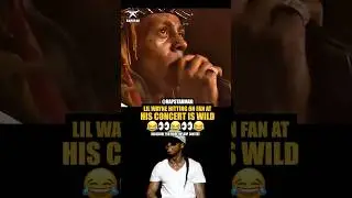 Lil Wayne does what he wants 😂😂😂 