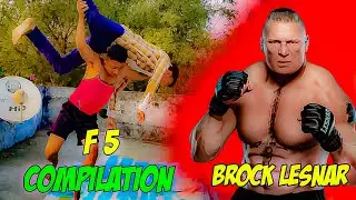 WWE BROCK LESNAR F5 COMPILATION 🔥| WWE ब्रॉक लेसनर F5 Compilation