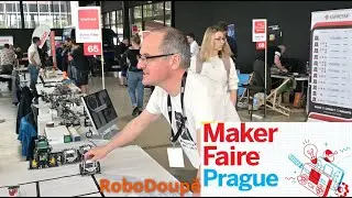 MakerFaire  - expozícia RoboDoupě