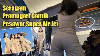 Super Air Jet Flight Attendants' Uniforms Are More Fashionable and Trendy