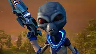 Destroy All Humans Demo АТАКА НА ФЕРМУ