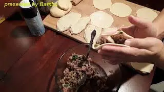 HUUSHUUR Tarifi by Bambu - Хуушуур хийх