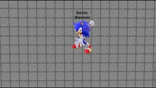 How to make a Sonic Banner in Minecraft!
