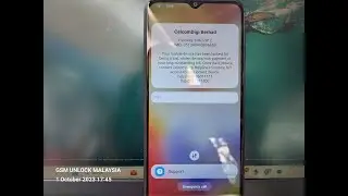 NEW METHOD SAMSUNG A037F / A045F UNLOCK KG LOCKED MDM LOCKED | UNLOCK TELCO LOCK SAMSUNG A03S A04 |