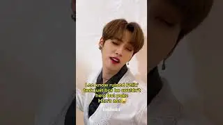 Lee Know couldn't help but poke Han's ass 