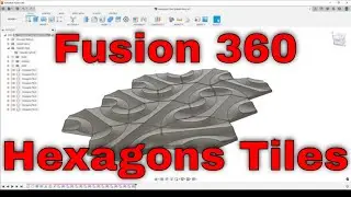Fusion 360 - Hexagon Tile