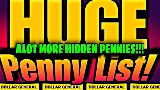 AND ALOT MORE HIDDEN PENNIES!!! DOLLAR GENERAL PENNY LIST 11/21/23!