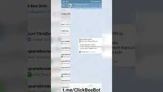 Free Crypto On Telegram - @ClickBeeBot #crypto #bot