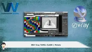 08# Vray TAMIL CLASS | Metal