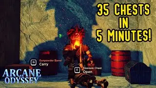 35 Chests in Under 5 Minutes | Arcane Odyssey