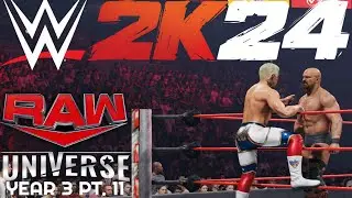 WWE 2K24 Universe Mode: Stone Cold and Cody put their differences aside