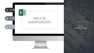 Crear tabla de amortizacion en excel