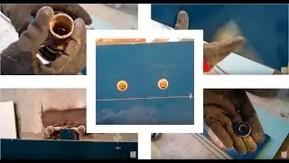 Как сделать и расширить отверстие в плитке / How to widen the opening in the tile