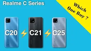 Realme C Series Best Phone | Realme c20 vs Realme c21 vs Realme c25 comparison