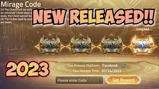 NEW RELEASE CODE 🧡🧡🧡🧡 - Mirage Code | Mobile Legends: Adventure