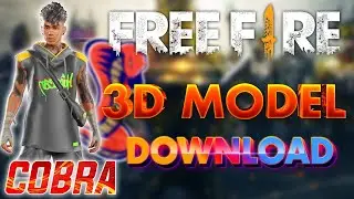 Shirou - Garena Free Fire 3d Model Download - Free Fire Blender - Cobra 3d model