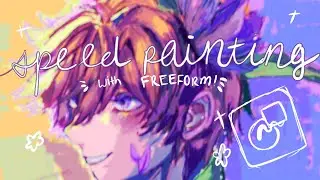 Speedpainting with FREEFORM! @gourmetsocks