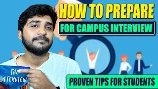 CAMPUS INTERVIEW Tips | ✅ PROVEN TIPS | Tamil
