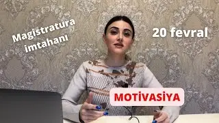 Magistr olmaq istəyənlərə özəl   #magistratura #magistraturaimtahanı #magistr