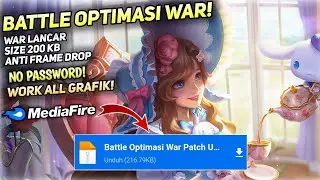 New! Config Ml Anti Lag 60Fps Super Smooth + BattleGround Compres | Cara Mengatasi Patah Patah Ml