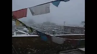 Lhasa Rooftop Snow 2007