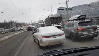 Снегопад. Санкт-Петербург 16 февраля 2021 г.