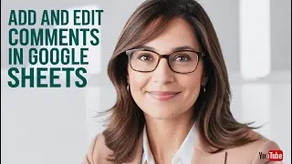 Add and Edit Comments in Google Sheets