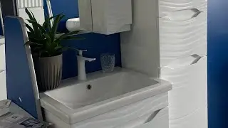 Тумба з умивальником Дзеркало з підсвіткою Пенал меблі у ванну Сансервіс