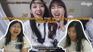 First Time Reacting to LOONA funny moments that are very questionable! By LYMER