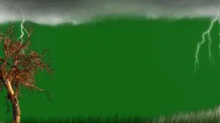 Thunder Green Screen / Lightning Green Screen Effect / Thunderstorm Green Screen /Cloud Green Screen