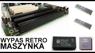 Komputer RETRO z początku lat 90 - Socket 7 i naprawdę PANCERNA OBUDOWA od FUJITSU