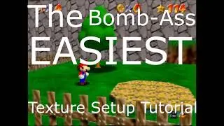 The Bomb-Ass EASIEST Texture Setup Tutorial [READ DESCRIPTION SERIOUSLY DO IT]