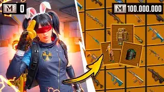 С 0 до 100 МИЛЛИОНОВ!!🔥СОЛО vs ОТРЯДЫ🥵САМЫЙ ХАРДКОРНЫЙ ЧЕЛЛЕНДЖ в METRO ROYALE | PUBG MOBILE❤️‍🩹