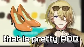 Luca wore high heels once before!?