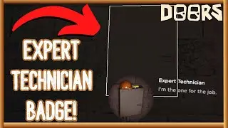 Roblox Doors - How to get the Expert Technician Badge! [Doors Badge Tutorial]