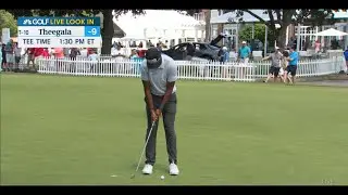 Sahith Theegala / Pre-Round Putting Practice / No Mirrors! No Nothin!