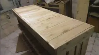como hacer una barra grande con palets