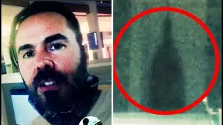 CREEPY! Empty Mall Scary GHOST? WTF IS THIS SHADOW FIGURE?