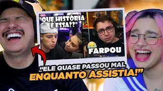 REACT CHAT CRIANDO BR1GA DE CASAL, ALANZOKA F4RPANDO O YODA!