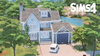 'Lived In' Large Realistic Family Home | The Sims 4 Stop Motion Build | No CC