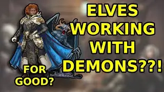 Pathfinder 2e Teamwork Lore: The Alijae Elves