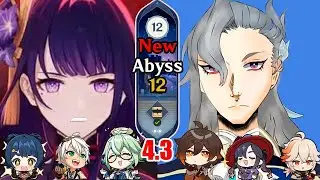 NUEVO ABISMO 12!! RAIDEN C1 Y NEUVILLETTE C0. Genshin impact 4.3