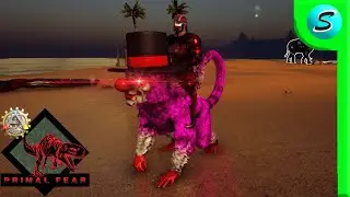 [10] Taming a Buffoon Mesopithecus | Primal Fear | ARK: Survival Evolved (Modded)
