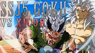 SSJ5 Goku vs XIcor | Redraw Speedart (UHG Animation)