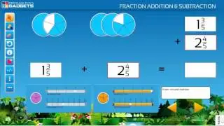 Fraction Addition and Subtraction Gadget walkthrough